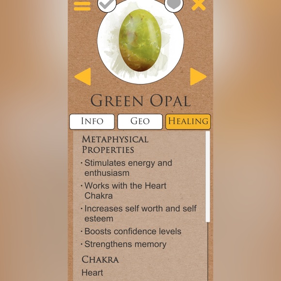 Raw Green Opal pendant - Picture 2 of 2